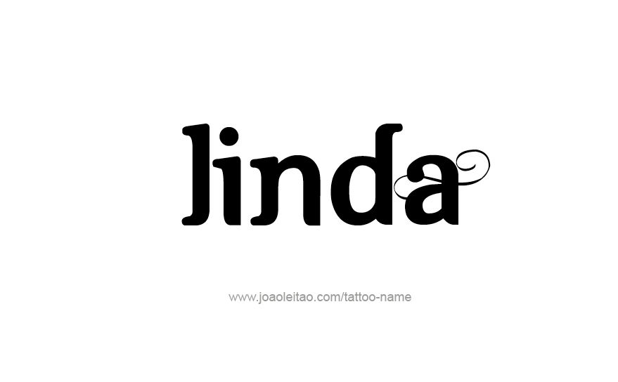 Tattoo Design Name Linda   