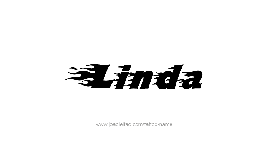 Tattoo Design Name Linda   