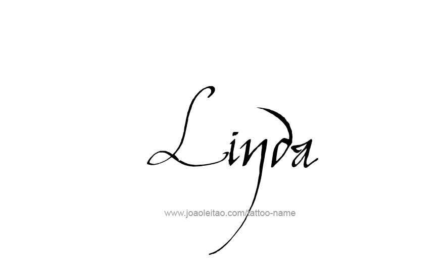 Tattoo Design Name Linda   