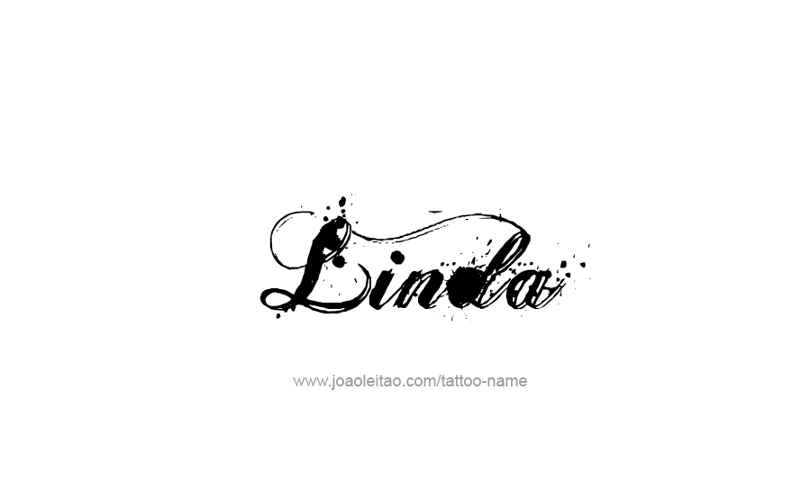 Tattoo Design Name Linda   