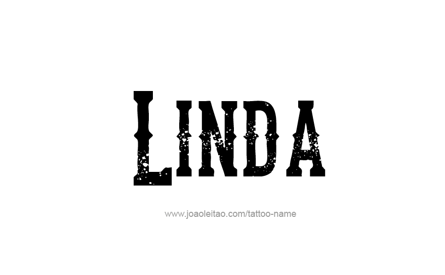 Tattoo Design Name Linda   