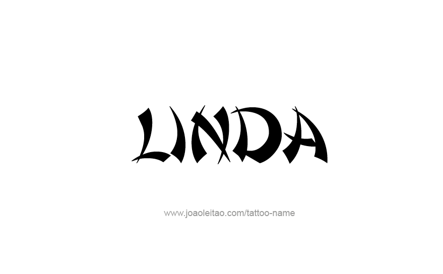 Tattoo Design Name Linda