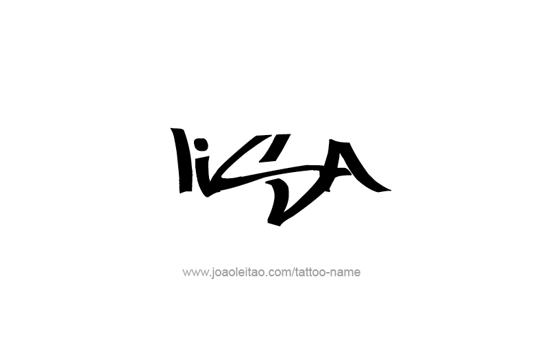 Tattoo Design Name Lisa   