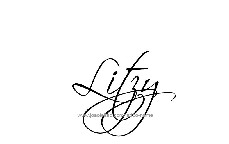 Tattoo Design Name Litzy   