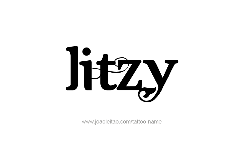 Tattoo Design Name Litzy   