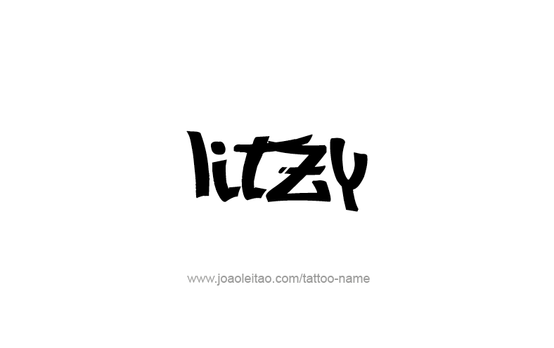 Tattoo Design Name Litzy   