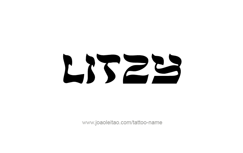 Tattoo Design Name Litzy   