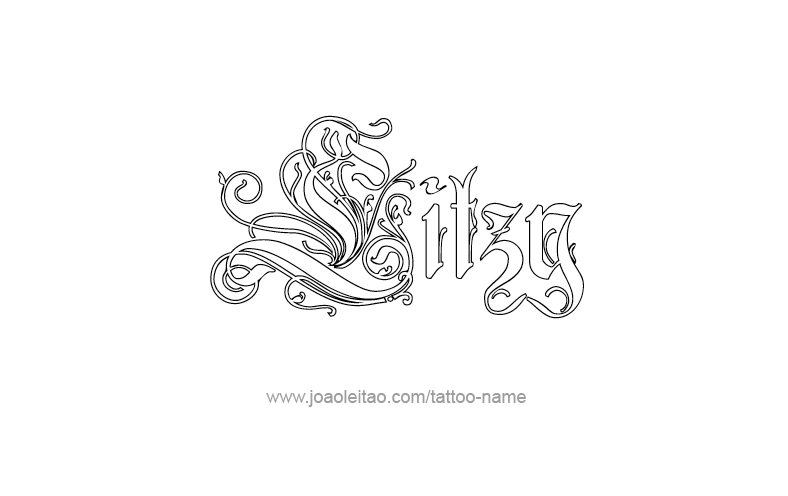 Tattoo Design Name Litzy   