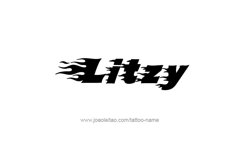 Tattoo Design Name Litzy   