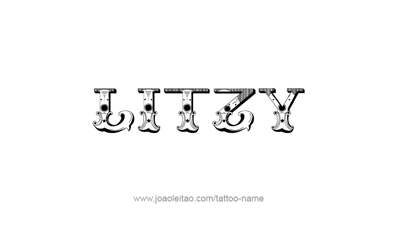 Tattoo Design Name Litzy   