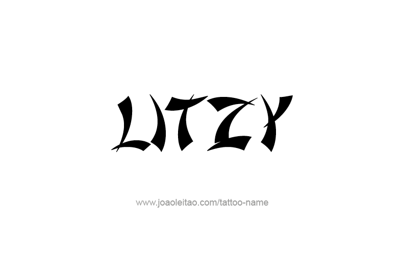 Tattoo Design Name Litzy