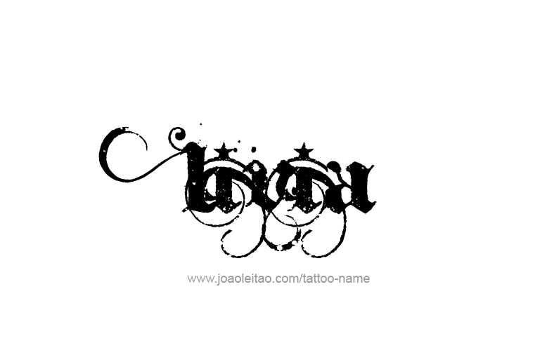 Tattoo Design Name Livia   