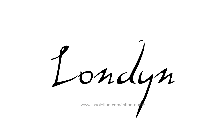 Tattoo Design Name Londyn   