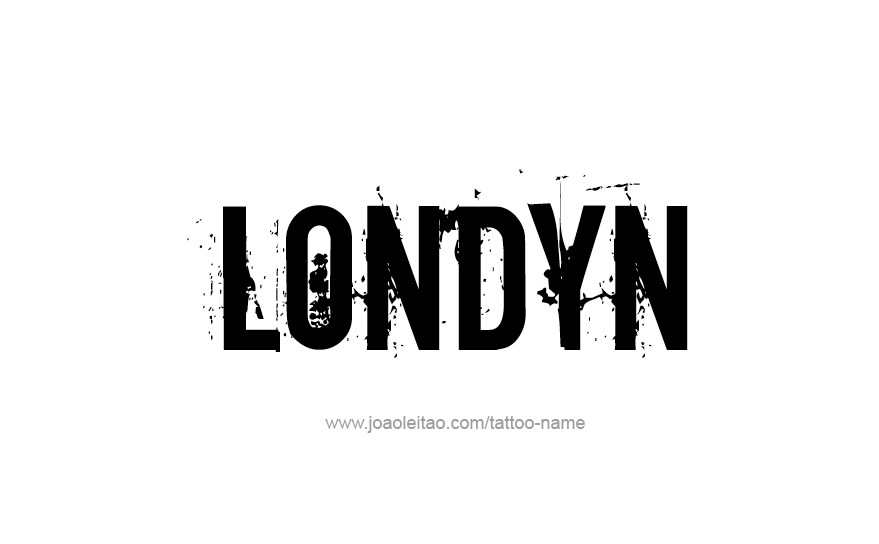 Tattoo Design Name Londyn   