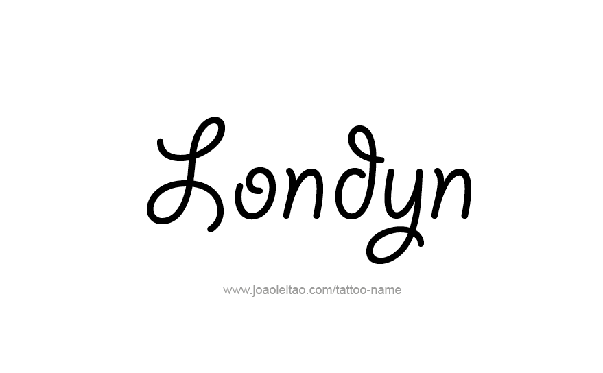 Tattoo Design Name Londyn   