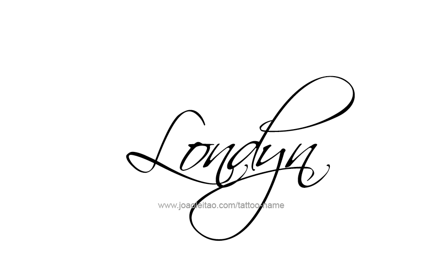 Tattoo Design Name Londyn   