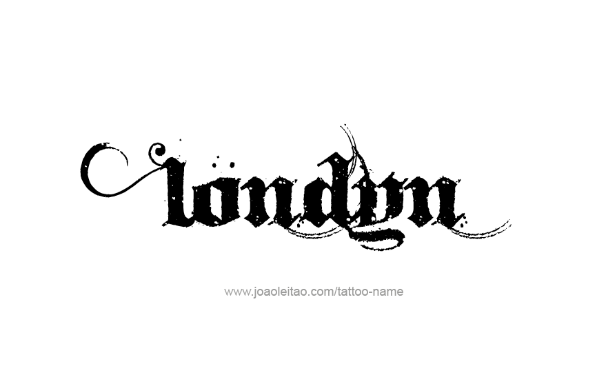 Tattoo Design Name Londyn   