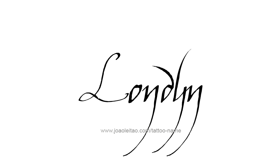 Tattoo Design Name Londyn   