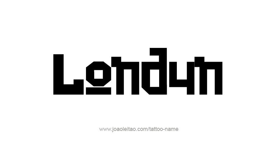 Tattoo Design Name Londyn   