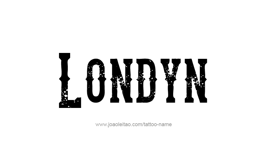 Tattoo Design Name Londyn   