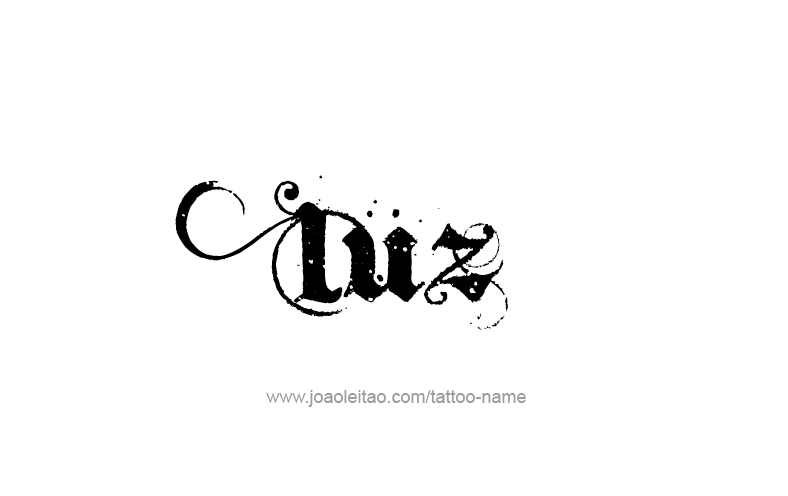 Tattoo Design Name Luz   