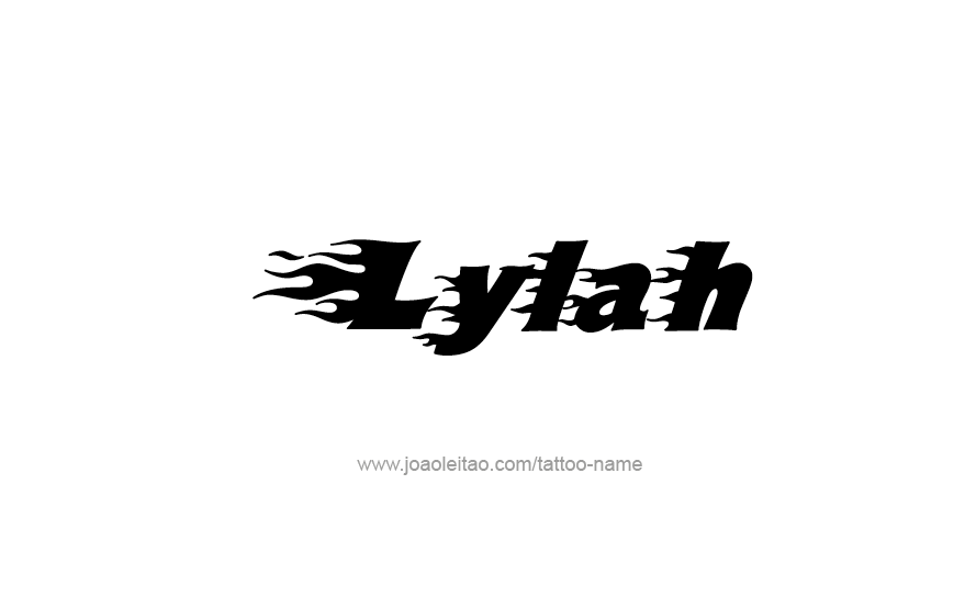 Tattoo Design Name Lylah   