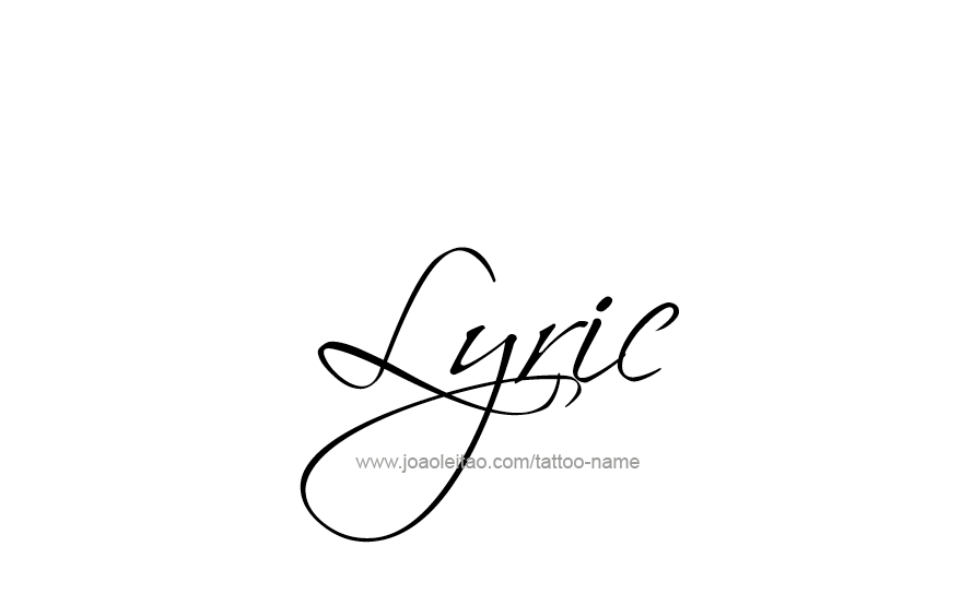 Tattoo Design Name Lyric   