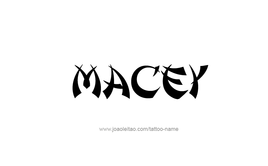 Tattoo Design Name Macey