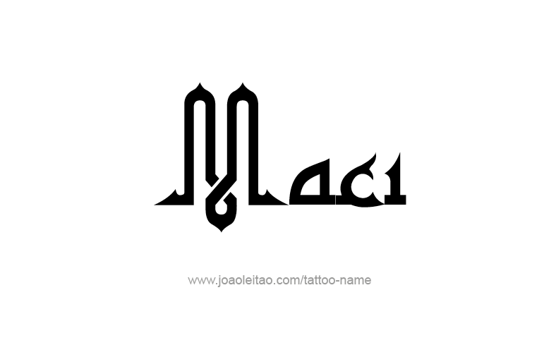 Tattoo Design Name Maci   