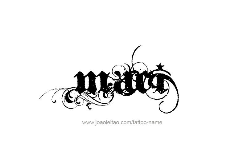Tattoo Design Name Maci   
