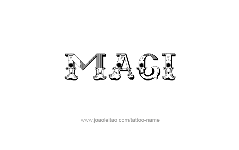 Tattoo Design Name Maci   