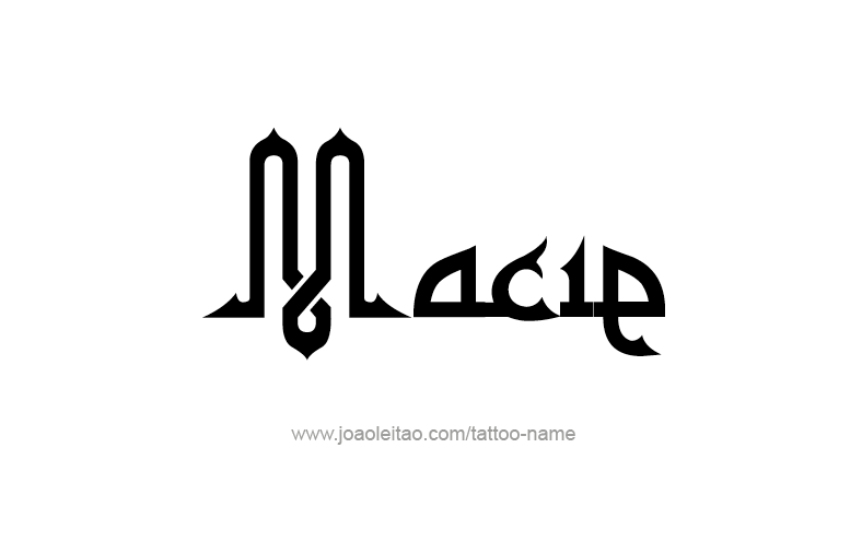 Tattoo Design Name Macie   