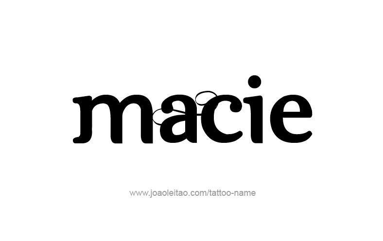 Tattoo Design Name Macie   