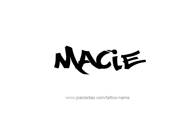 Tattoo Design Name Macie   