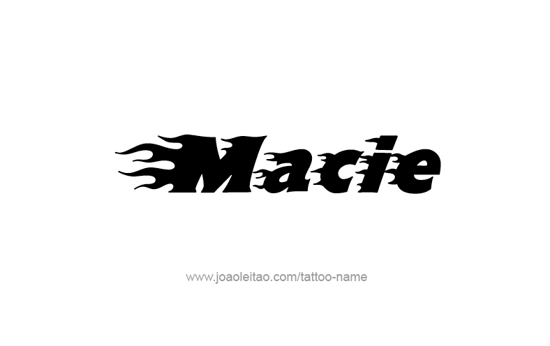 Tattoo Design Name Macie   