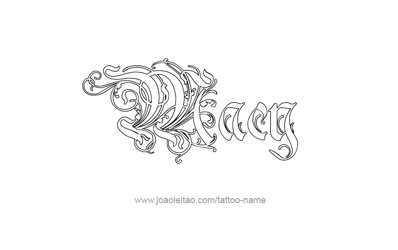 Tattoo Design Name Macy   