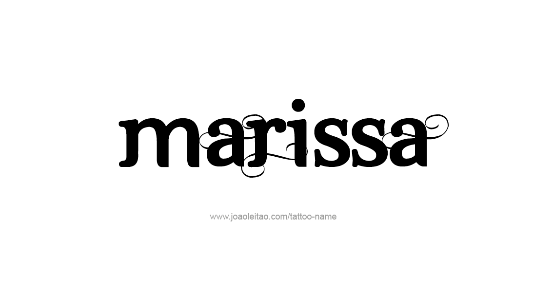 Tattoo Design Name Marissa   