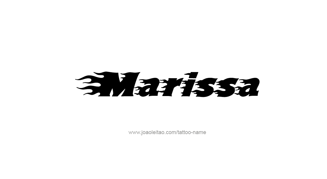 Tattoo Design Name Marissa   