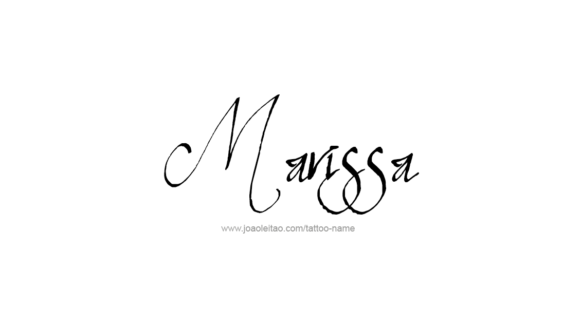 Tattoo Design Name Marissa   