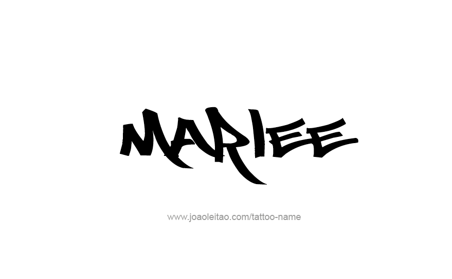 Tattoo Design Name Marlee   