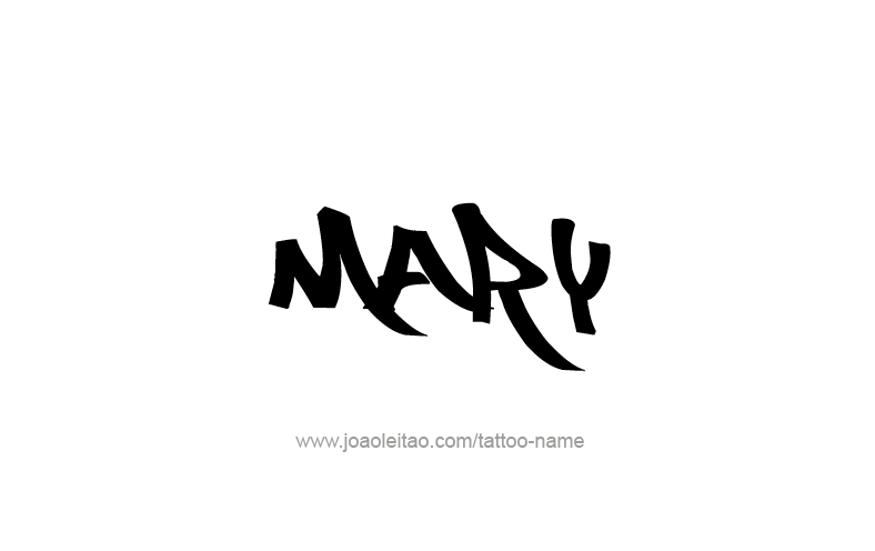 Tattoo Design Name Mary   