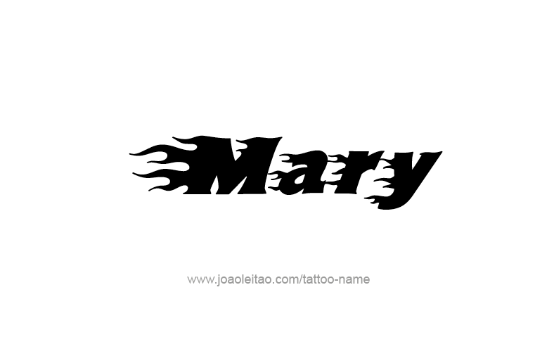 Update more than 73 mary name tattoo - esthdonghoadian