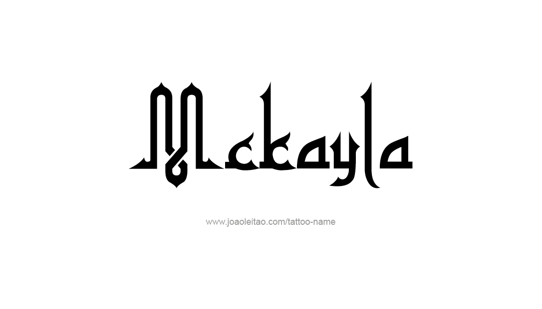 Tattoo Design Name Mckayla