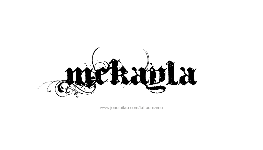 Tattoo Design Name Mckayla