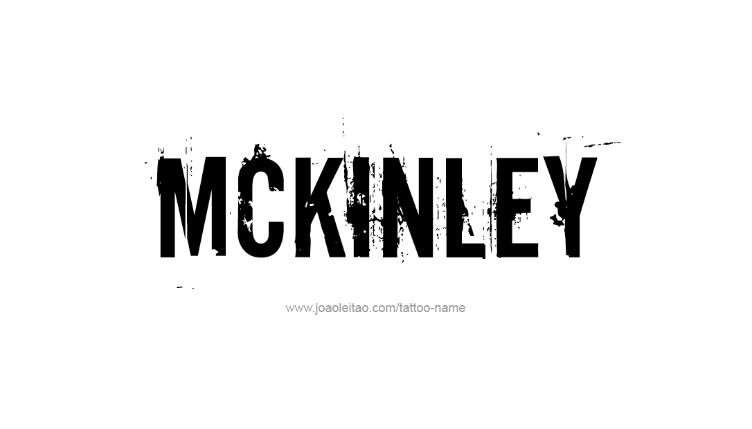 Tattoo Design Name Mckinley