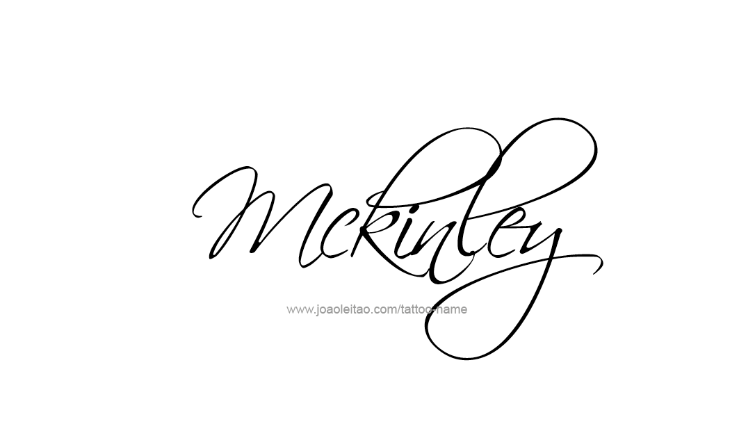 Tattoo Design Name Mckinley