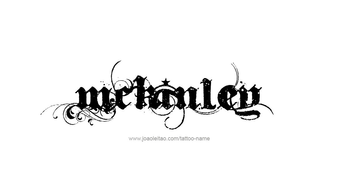 Tattoo Design Name Mckinley