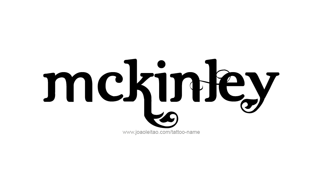 Tattoo Design Name Mckinley