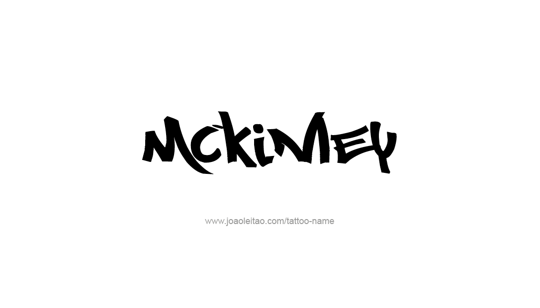 Tattoo Design Name Mckinley