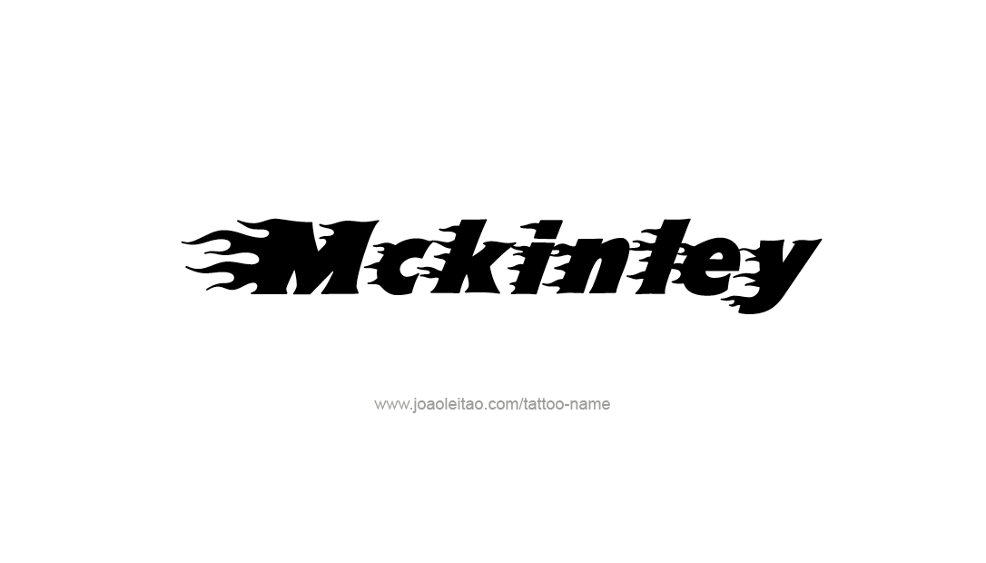 Tattoo Design Name Mckinley